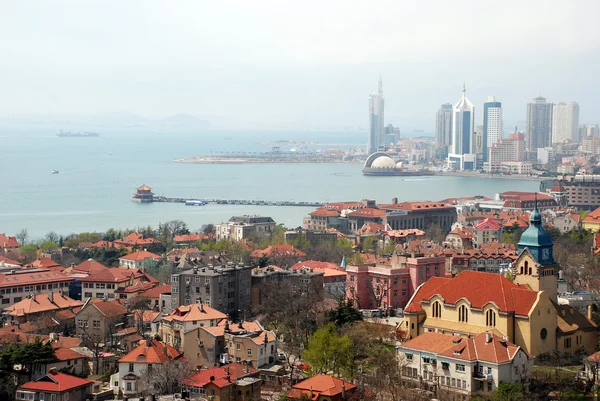 Qingdao şehri Panorama
