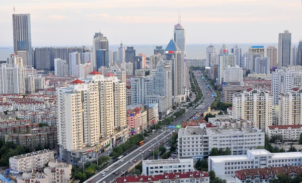 Panorama de ciudad — Foto de Stock