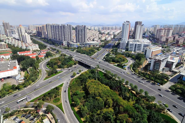 Panorama da cidade Fotografia De Stock