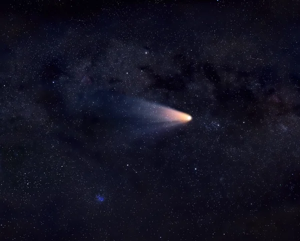 スペースの彗星 — ストック写真