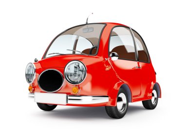 yuvarlak küçük araba