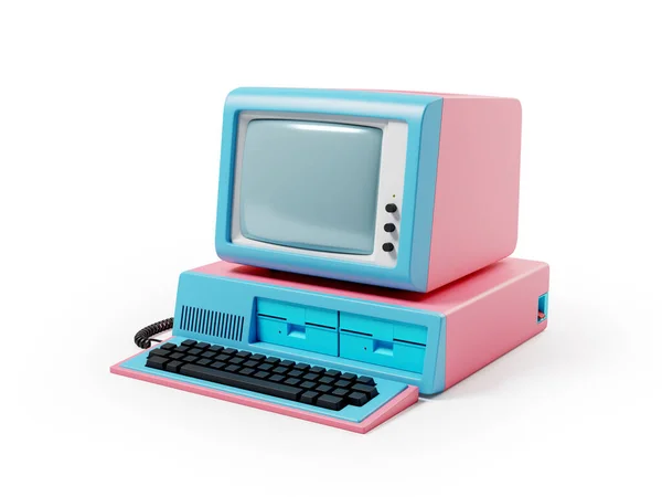 Παλιός προσωπικός υπολογιστής — Φωτογραφία Αρχείου