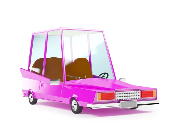 Cartoon 1970 car — Stock Photo, Image