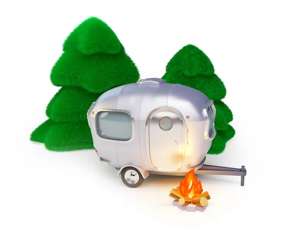 Camping — Stockfoto