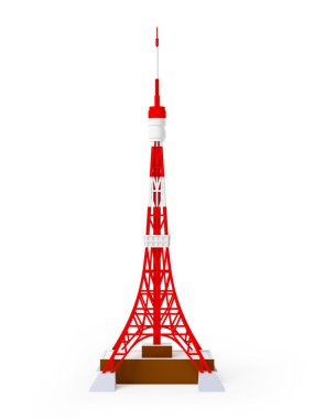 Bir beyaz Tokyo kule