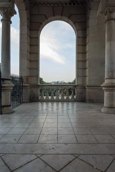 Vista Del Arco Modernista Parque Ciutadella Barcelona —  Fotos de Stock