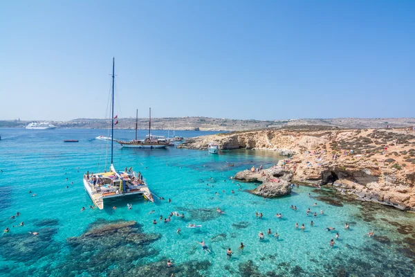 Blue Lagoon - Malta Telifsiz Stok Fotoğraflar