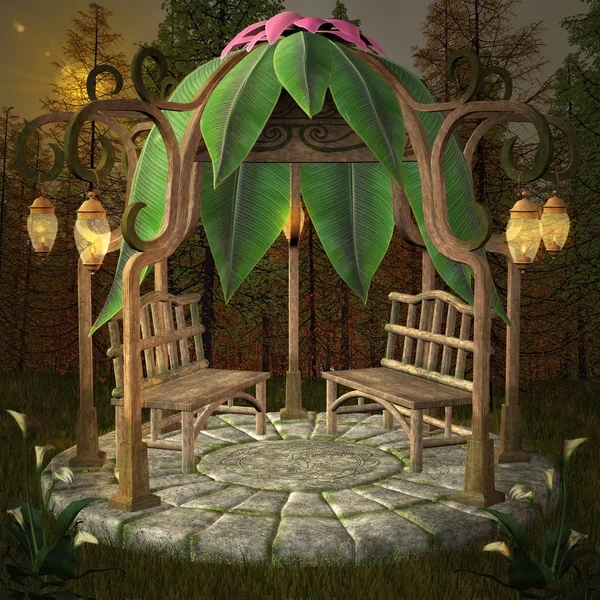 Fairy pavilion — Stock Photo, Image