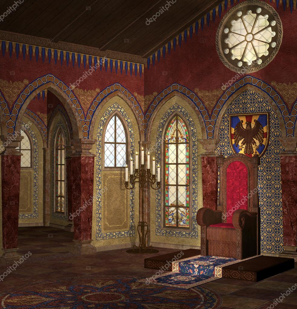 Castle Throne Room Stock Photos Royalty Free Castle Throne