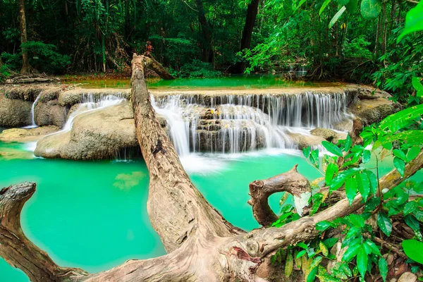 水落，北碧府 — 图库照片