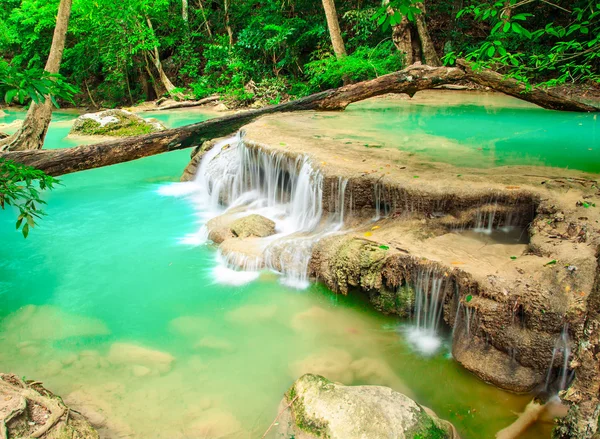 Vodopád, kanchanaburi, Thajsko — Stock fotografie