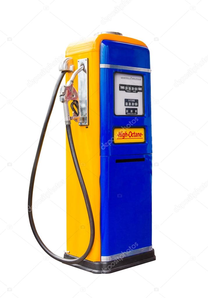 Gasoline fuel pump dispenser