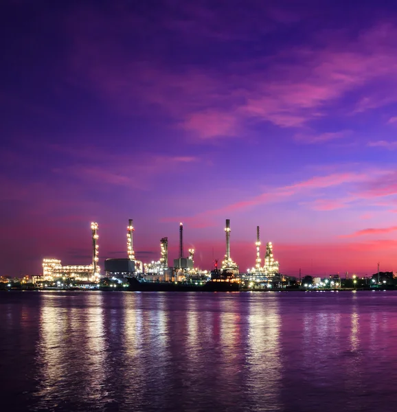 Oil refinery plant Stock Picture