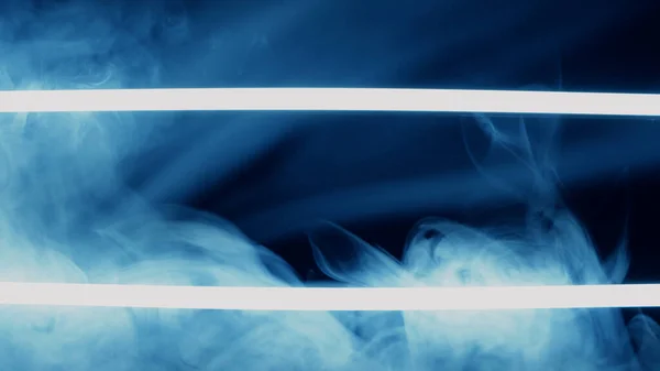 Dumanlı renkli neon çerçeve