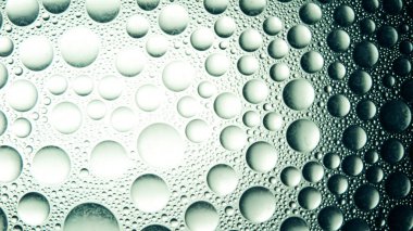 Birçok kabarcığın soyut arkaplanı 