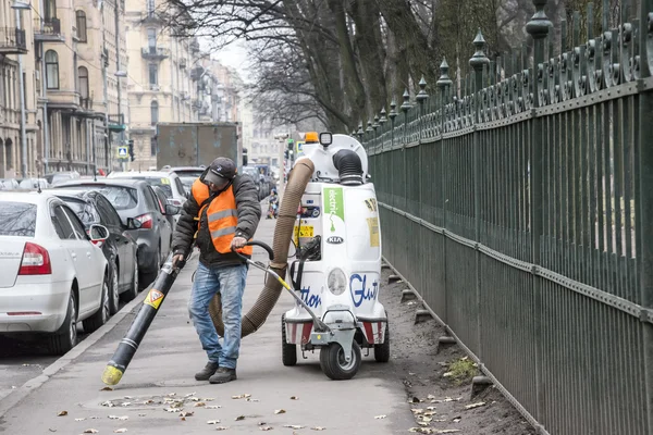 Street vacuum cleaner — Stock Photo, Image