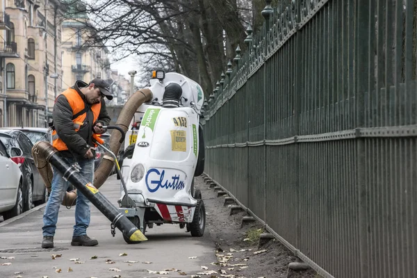 Street vacuum cleaner — Stock Photo, Image