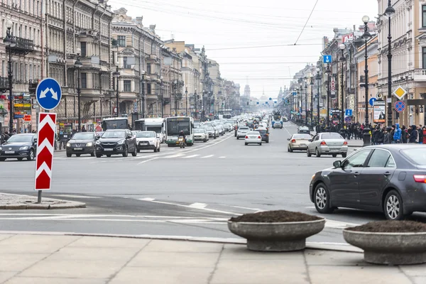 Perspectiva nevsky . — Fotografia de Stock