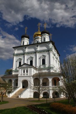 Joseph-oraya Manastırı varsayım Katedralde. Rusya, Moskova Bölgesi