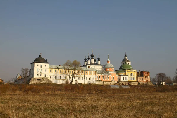 Holy Trinity Belopesotsky Convent Stupino Moskvaregionen Ryssland Stockfoto