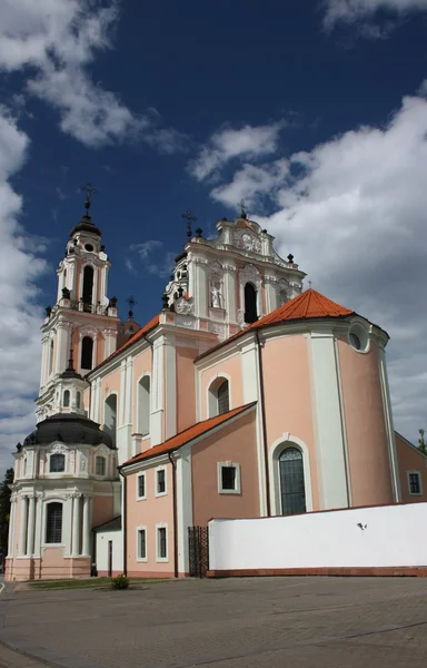 Iglesia de Santa Catalina en Vilna — Foto de Stock