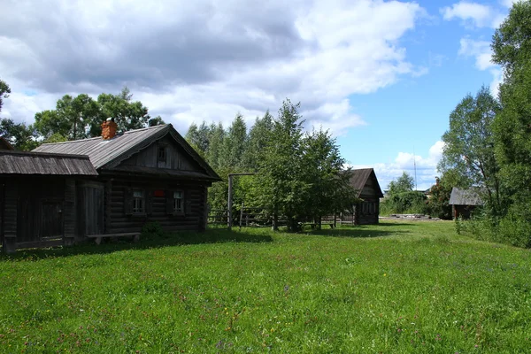 Vecchio villaggio di Chuvash. Russia — Foto Stock