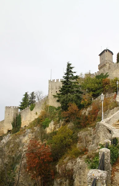 Tower Guaita v San Marinu — Stock fotografie