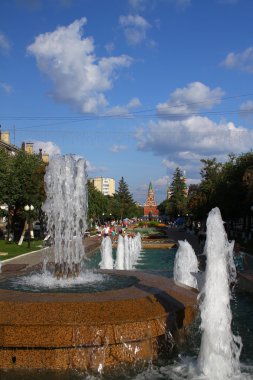 Chavain Bulvarı ' Yoshkar-Ola. Rusya, Cumhuriyeti Mari El