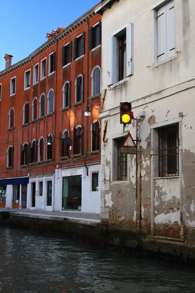 Canal Velencében, Olaszországban — Stock Fotó