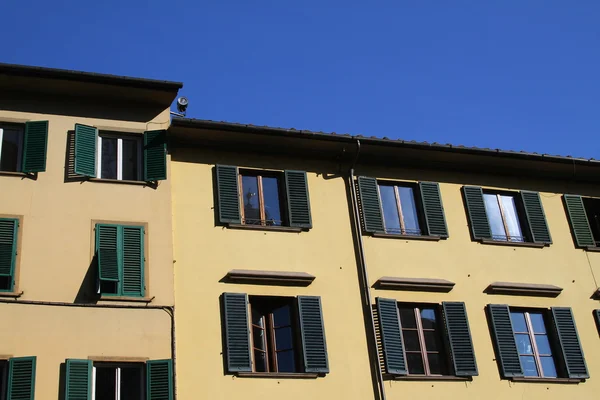 Façades de bâtiments à Florence — Photo