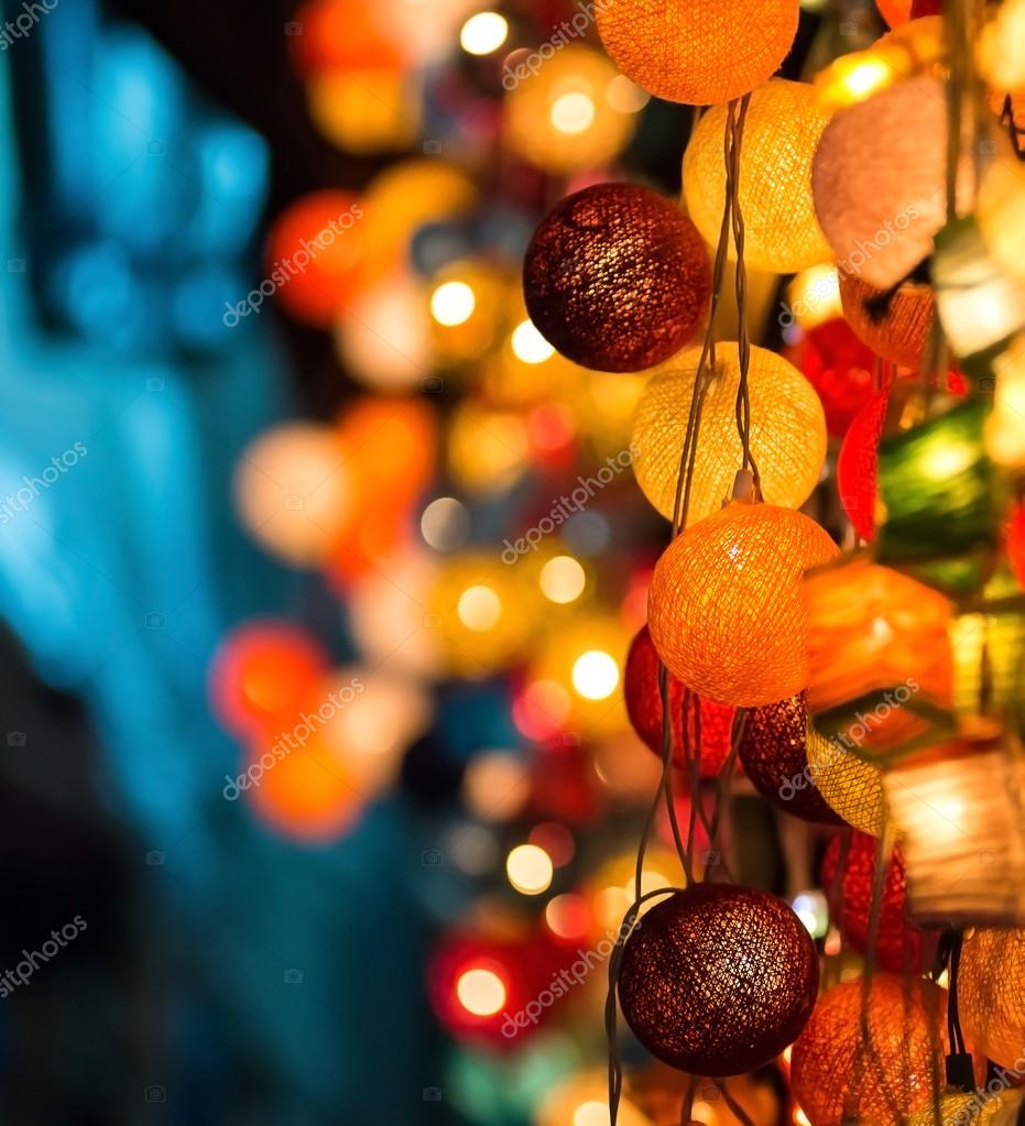 Colourful Glowing Christmas Lights Stock Photo by ©thehouse 59042105