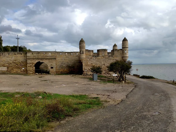 Crimean Peninsula City Kerch Remains Turkish Fortress Yenikale Built 1706 — Stock Photo, Image