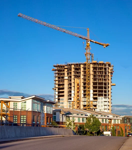 Nieuwbouw in New Westminster — Stockfoto