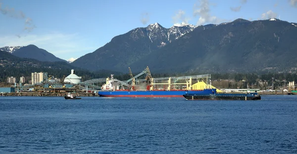 Porto marittimo di North Vancouver — Foto Stock