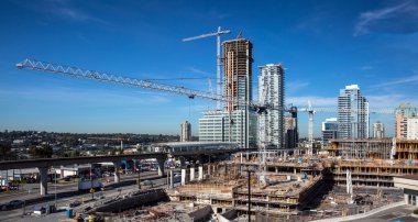Burnaby şehrinde yeni Consnruction