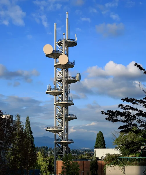 De telecommunicatie toren — Stockfoto