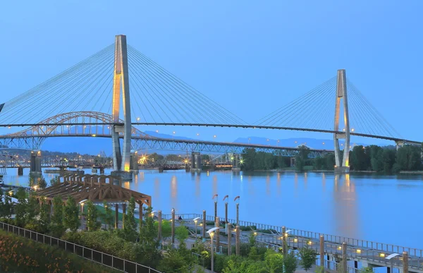 Fraser River Quay — Stok fotoğraf