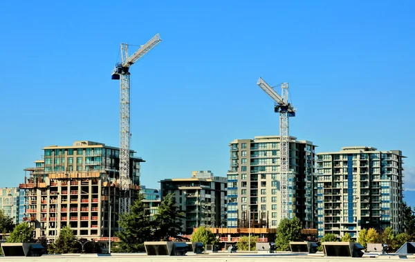 Nieuwe Construcyion in Richmond stad — Stockfoto