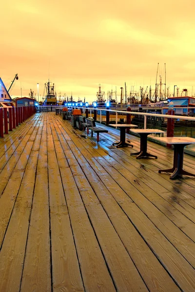 Jetty em Steveston — Fotografia de Stock