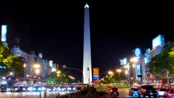 Buenos Aires Timelapse. — Stok video