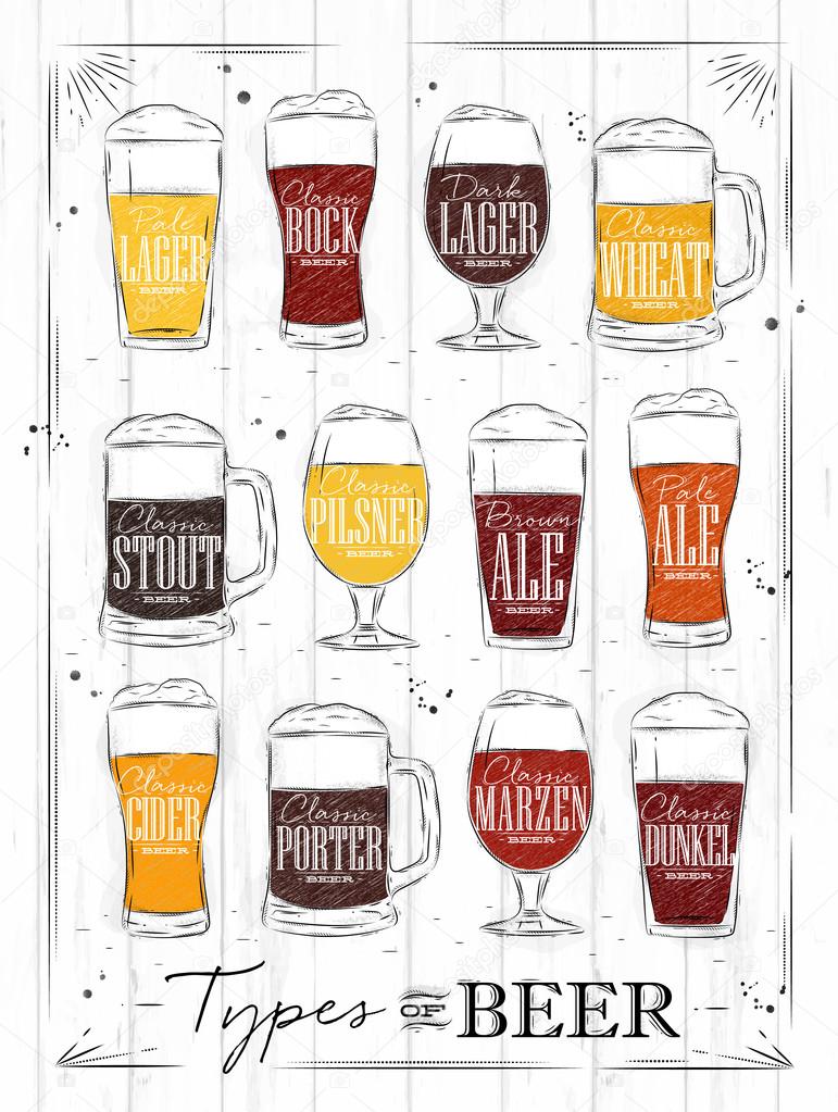 Download Á Beer Glasses Stock Illustrations Royalty Free Pilsner Glass Vectors Download On Depositphotos PSD Mockup Templates