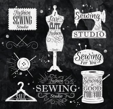 Dikiş sembolü tebeşir