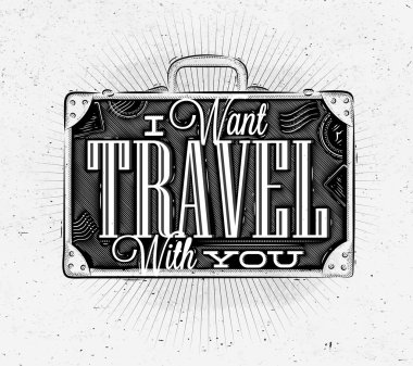 Turist poster bavul