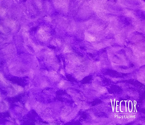 Фиолетовый фон из пластилина — стоковый вектор
