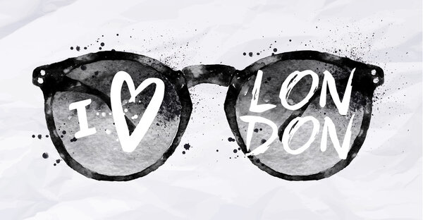 Poster sunglasses London