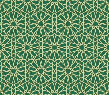 İslami dikişsiz arka plan deseni.