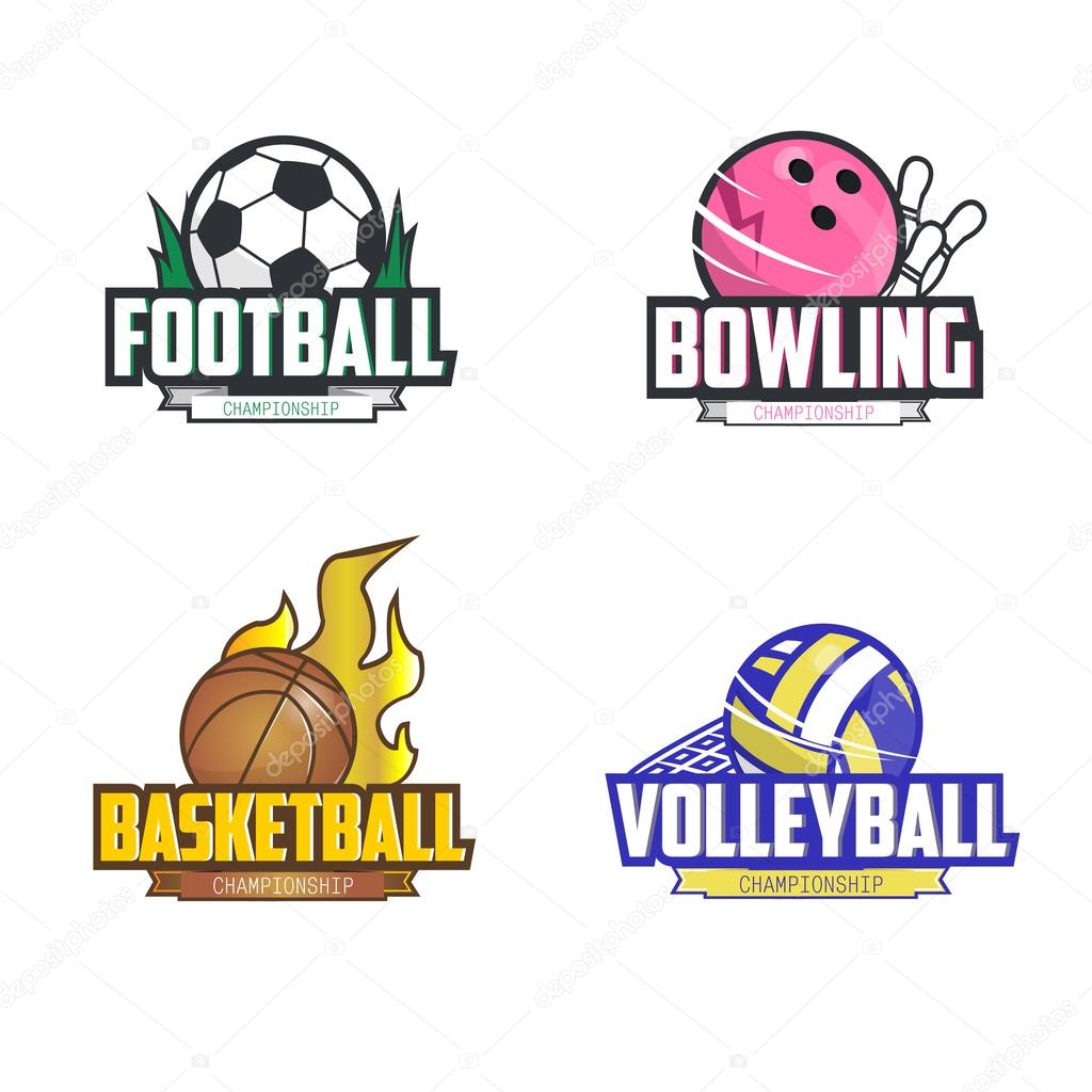 free vector sports logos