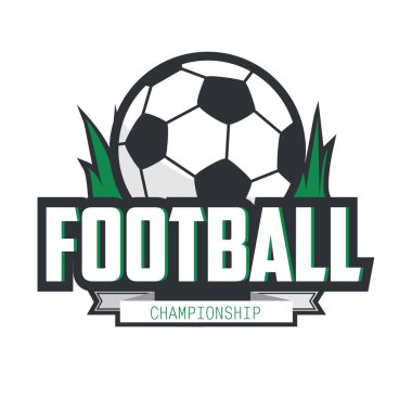Futbol futbol rozeti Logo