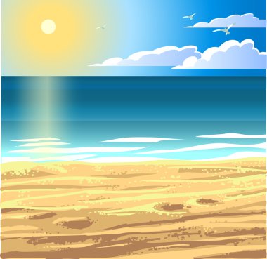 Plaj tropikal deniz plaj