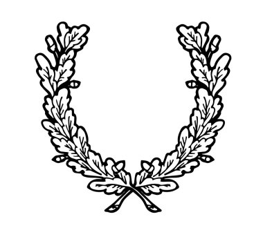 Çiçek çelenk dallar kümesi. 